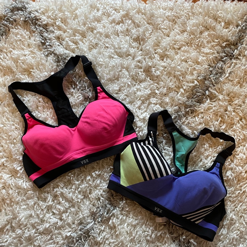 2 Victoria’s Secret Sport Bras 34B